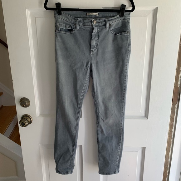 Free People Denim - Free People Blue Gray Skinny Jeans